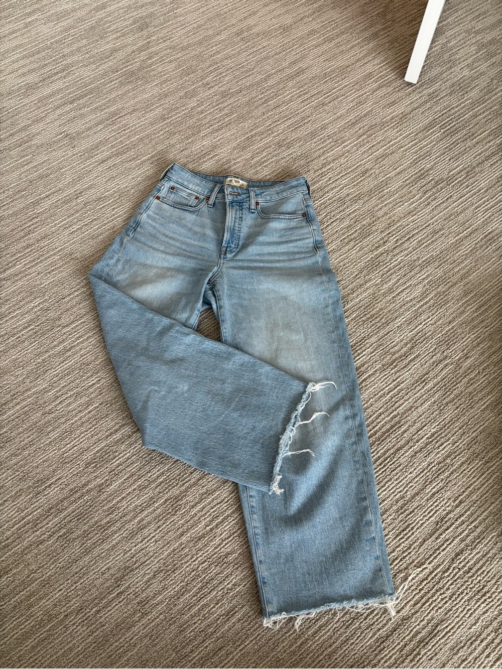 Madewell Perfect Vintage Wide Leg Crop Jean